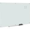 imageAmazon Basics Glass DryErase Board Magnetic Frameless Whiteboard 72Wquot x 48Hquot Magnetic White72W x 48H