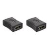 imageAmazon Basics HDMI Female to Female Coupler Adapter 2 Pack 29 x 22mm Black2Pack