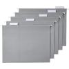imageAmazon Basics Hanging File Folders Sturdy Letter Size 25Pack Assorted Jeweltone ColorsGray