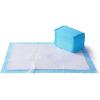imageAmazon Basics Heavy Duty Dog and Puppy Pee Pads 5Layer LeakProof Ultra Absorbent QuickDry Surface Potty Training Regular 24x23quot 50 Count Blue ampamp WhiteXLarge