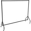 imageAmazon Basics Heavy Duty Rolling Garment Rack Hanging Clothes Organizer Rail for Display and Storage 182 x 152 m Black182 x 152 m