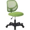 imageAmazon Basics Kids Adjustable Mesh LowBack Swivel Study Desk Chair with Footrest RedGreen
