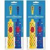imageAmazon Basics Kids Battery Powered Toothbrush 2 Count 1 Pack Previously Solimo2 Count Pack of 2