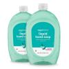 imageAmazon Basics Liquid Hand Soap Refill Mango ampamp Coconut Water Scent TriclosanFree 50 Fl Oz Pack of 250 Fl Oz Pack of 2