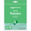 imageAmazon Basics Mint Dental Flossers 90 Count 1 Pack Previously Solimo90 Count Pack of 1