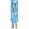 imageAmazon Basics MultiPro Toothbrushes with Angled Bristles Soft 4 Count Pack of 1
