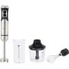 imageAmazon Basics MultiSpeed Immersion Hand Blender for Kitchen Mixing Smoothies Soups 500 Watt Powerful with Blending Stick Whisk Chopper and Beaker SilverPack of 1