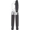 imageAmazon Basics Multifunction Manual Can Opener and Bottle Opener 22 cm Black Soft Grip Dual Handle