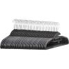 imageAmazon Basics Nonslip Heavy Duty Plastic Hanger with Rubber and Horizontal Bar Pack of 50 Gray
