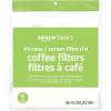 imageAmazon Basics Number 4 Cone Coffee Filters for 812 Cup Coffee Makers White 100 Count812 Cup