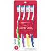 imageAmazon Basics Orbit Toothbrushes Soft Full 4 Count Assorted Colors Previously Solimo4 Count Pack of 1