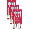 imageAmazon Basics Orbit Toothbrushes Soft Full 4 Count Assorted Colors Previously Solimo4 Count Pack of 3