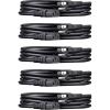 imageAmazon Basics PC Power Cord 12 feet AC Power Cord for Monitor Computer TV 3 Prong 18 AWG 125 Volts Black5Pack 5 Count