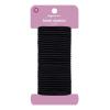 imageAmazon Basics Pony Tail Hair Ties  Bright 4 MM Elastics for All Types 32 CountBlack