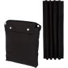imageAmazon Basics Portable Blackout Curtain Shade with Suction Cups 50quot W x 78quot L 1Pack Moon and StarsBlack