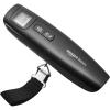 imageAmazon Basics Portable Digital Luggage Scale for Travel Hanging Baggage Scale Suitcase Weight Scale with Battery Included Digital Display Flexible and Sturdy Strap 110 LBS Load one Size Black