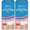 imageAmazon Basics Reclosable Quart Food Storage Bags BPA Free 150 CountGallon Pack of 240