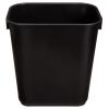 imageAmazon Basics Small Trash Can Rectangular Commercial Office Wastebasket 3 Gallon Pack Of 2 Black Previously AmazonCommercial brandBlack
