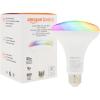 imageAmazon Basics Smart BR30 LED Light Bulb Color Changing 9W 60W Equivalent 800LM Works with Alexa Only 24 GHz WiFi No Hub Required 4 Pack1 Pack