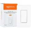 imageAmazon Basics Smart Dimmer Switch 3Way Works with Alexa Only 24 GHz WiFi No Hub Required White3Way