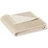 imageAmazon Basics Soft Fleece Throw Blanket Lightweight Cozy Blanket for Couch ampamp Sofa 50 x 60 Inches BrownBeige