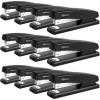 imageAmazon Basics Stapler with 1000 Staples Office Stapler 25 Sheet Capacity NonSlip Black12Pack