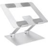imageAmazon Basics Sturdy and Portable Ergonomic Laptop Stand for Desk Adjustable Riser Fits all Laptops and Notebooks up to 173 Inch Silver 10 x 87 x 6 in10 x 87 x 6 in