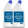 imageAmazon Basics Toilet Bowl Cleaner with Cling Action Formula Bleach Fresh Scent 24 Fl Oz Pack of 224 Fl Oz Pack of 2