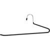 imageAmazon Basics TrouserSlack Hangers Easy Slide Organizers 30Pack Metal Rubber BlackSilver30Pack
