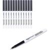 imageAmazon Basics Ultra Fine Point Permanent Markers Black 12Pack