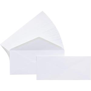 imageAmazon Basics 10 SecurityTinted SelfSeal Business Envelopes with Left Window Peel ampamp Seal Closure  500Pack WhiteNo Tint