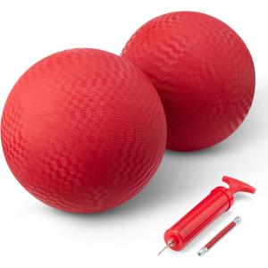 imageAmazon Basics 10Inch Playground Kickball 2Pack
