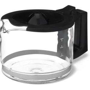 imageAmazon Basics 12Cup Glass Replacement Carafe for Amazon Basics Coffee Maker B0D9QDMK9X B0D9QGF1WX Black5 cup