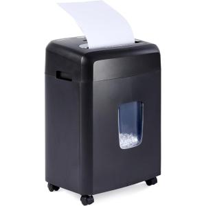 imageAmazon Basics 150 Sheet Autofeed Micro Cut Paper Credit Card Shredder for Security Black12 Sheet