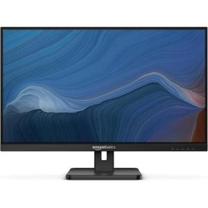 imageAmazon Basics 24inch IPS Monitor 75 Hz Powered with AOC Technology FHD 1080P HDMI Display Port and VGA Input VESA Compatible Builtin Speakers for Office and Home Black27 in