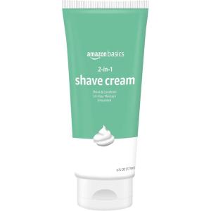 imageAmazon Basics 2In1 Shave Cream Fragrance Free 6 Fl Oz 2 Pack Previously Solimo