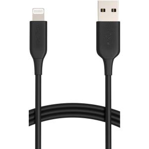 imageAmazon Basics 2Pack USBA to Lightning ABS Charger Cable MFi Certified Charger for Apple iPhone 14 13 12 11 X Xs Pro Pro Max Plus iPad 3 Foot BlackBlack