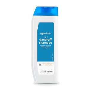 imageAmazon Basics 2in1 Dandruff Shampoo ampamp Conditioner Gentle and pH Balanced 142 Fluid Ounces 1Pack Previously SolimoGentle and pH Balanced