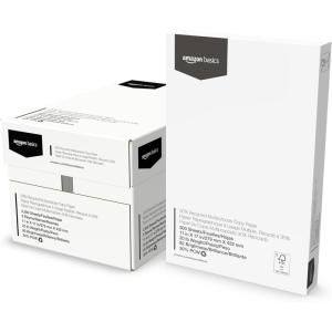 imageAmazon Basics 30 Recycled Multipurpose Copy Printer Paper 85 x 11 Inches 20 lb 1 Ream 500 Sheets 92 Bright White5 Reams  2500 Count Sheets