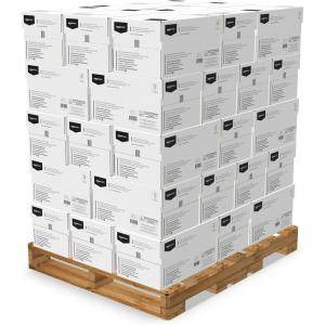 imageAmazon Basics 30 Recycled Multipurpose Copy Printer Paper 85 x 11 Inches 20 lb 1 Ream 500 Sheets 92 Bright WhitePallet  400 Reams