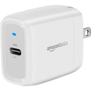 imageAmazon Basics 68W TwoPort GaN Wall Charger with 2 USBC Ports 60W 18W with PD for Laptops Tablets ampamp Phones iPhone 161514131211X iPad MacPro Samsung and More NonPPS BlackWhite