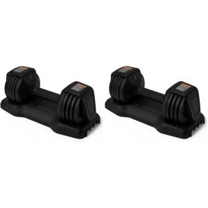 imageAmazon Basics Adjustable Dumbbell 25 lb2 Pack