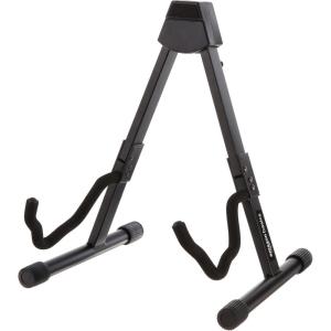 imageAmazon Basics Adjustable Folding Guitar Stand Ashape Fully Assembled  For School Music Program Concerts ampamp Multiple Users Black 866 x 1516 x 374 inches866 x 1516 x 374 inches