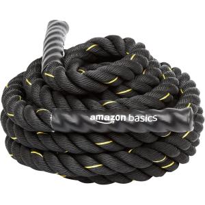 imageAmazon Basics Battle Rope for Home Gym Workout Exercise Training Equipment2 Inch x 30 Feet