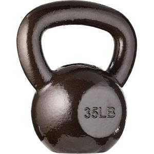 imageAmazon Basics Cast Iron Kettlebell35 Pounds