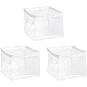 imageAmazon Basics Clear Zippered Organizers 3Pack