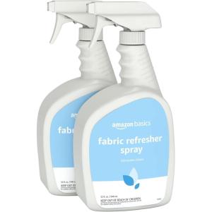 imageAmazon Basics Fabric Spray Fabric Freshner Fresh Scent 32 fl oz Pack of 2