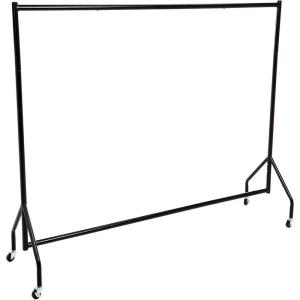 imageAmazon Basics Heavy Duty Rolling Garment Rack Hanging Clothes Organizer Rail for Display and Storage 182 x 152 m Black182 x 152 m