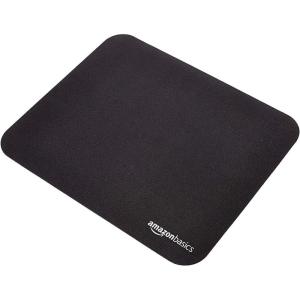 imageAmazon Basics Large Extended Computer Rectangular Mouse Pad 167 x 357 inch Black124L x 106W inches