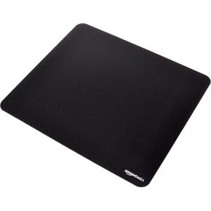 imageAmazon Basics Large Extended Computer Rectangular Mouse Pad 167 x 357 inch Black177L x 157W inches